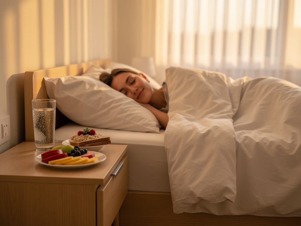 A person getting good sleep, essential for workout recovery